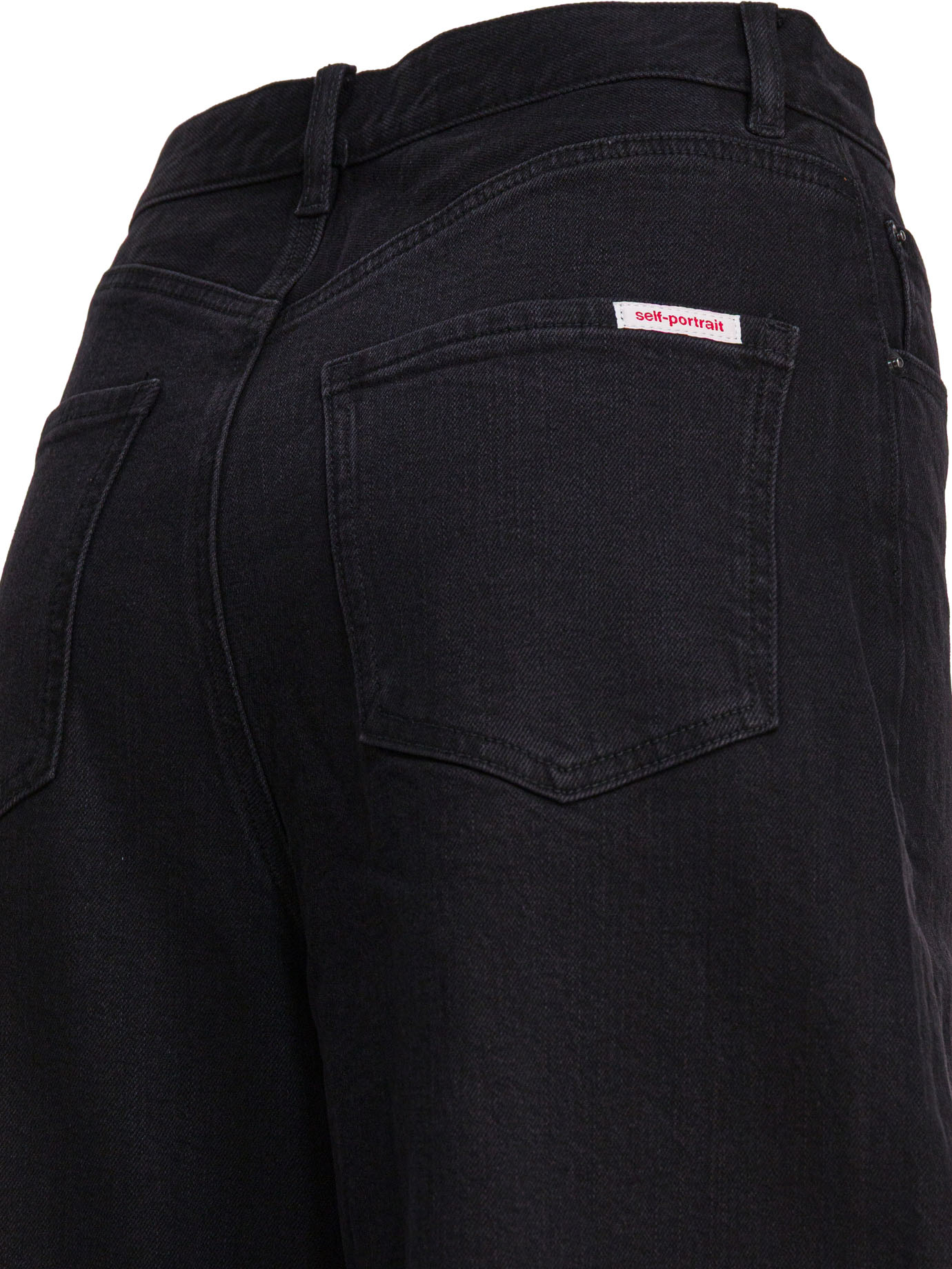 [Self-portrait] Jeans FW25 PF25-827P-BBLACK