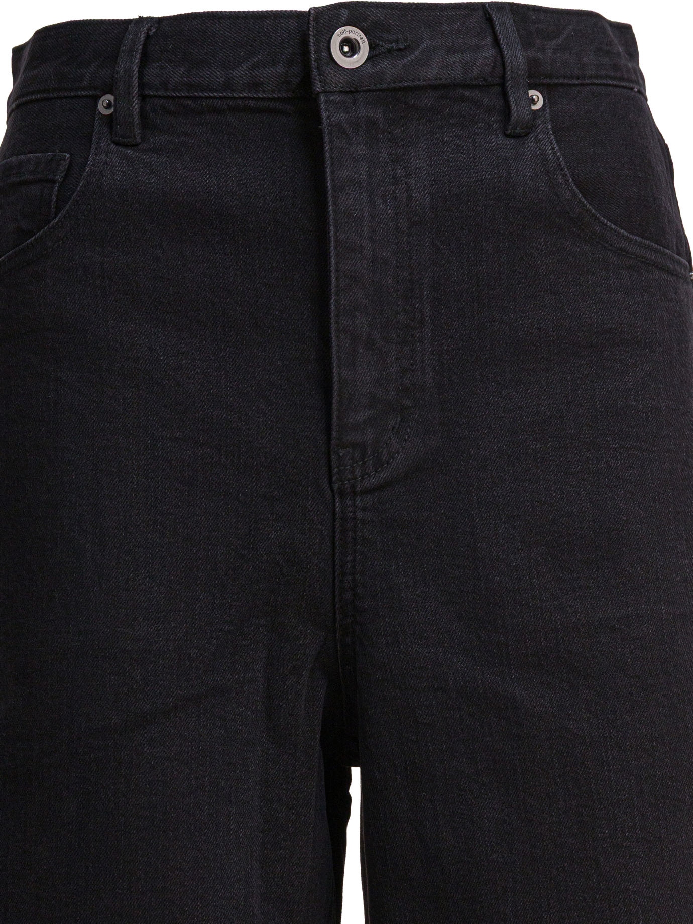 [Self-portrait] Jeans FW25 PF25-827P-BBLACK