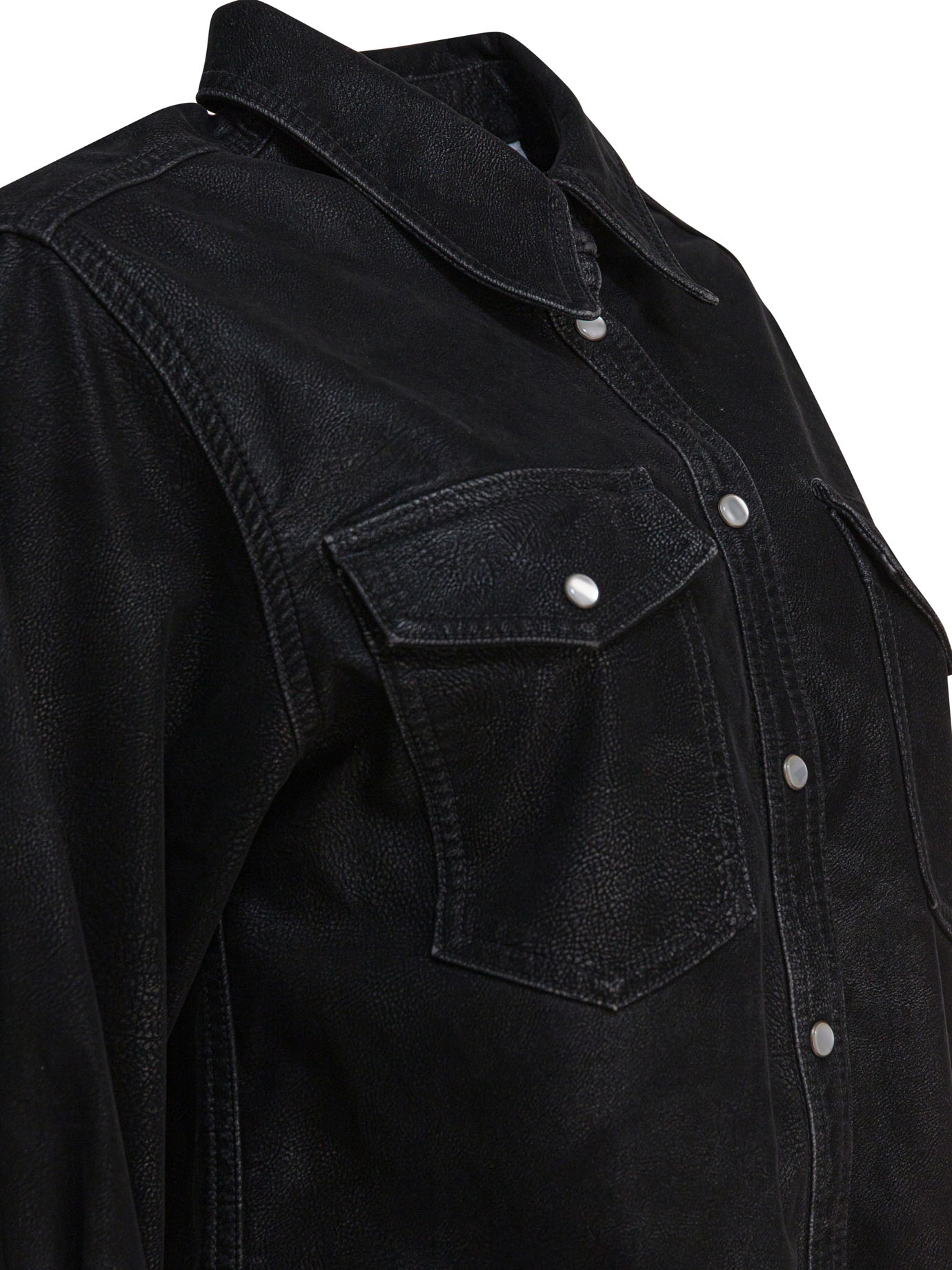 [Marant Etoile] Shirts Long Sleeve FW25 25ACH0240FAC3B01E01BK