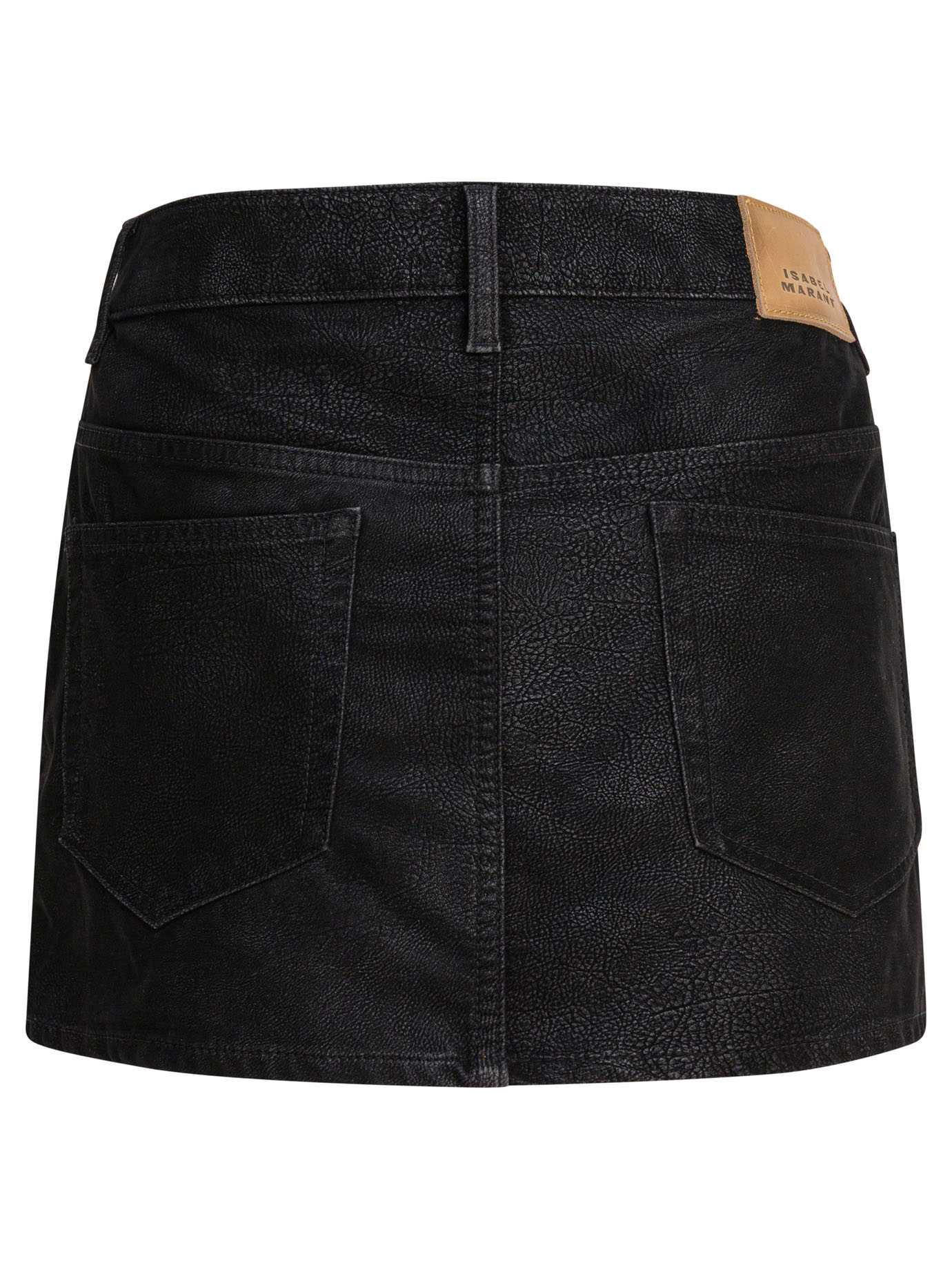 [Marant Etoile] Mini skirt FW25 25AJU0363FAC3B01E01BK