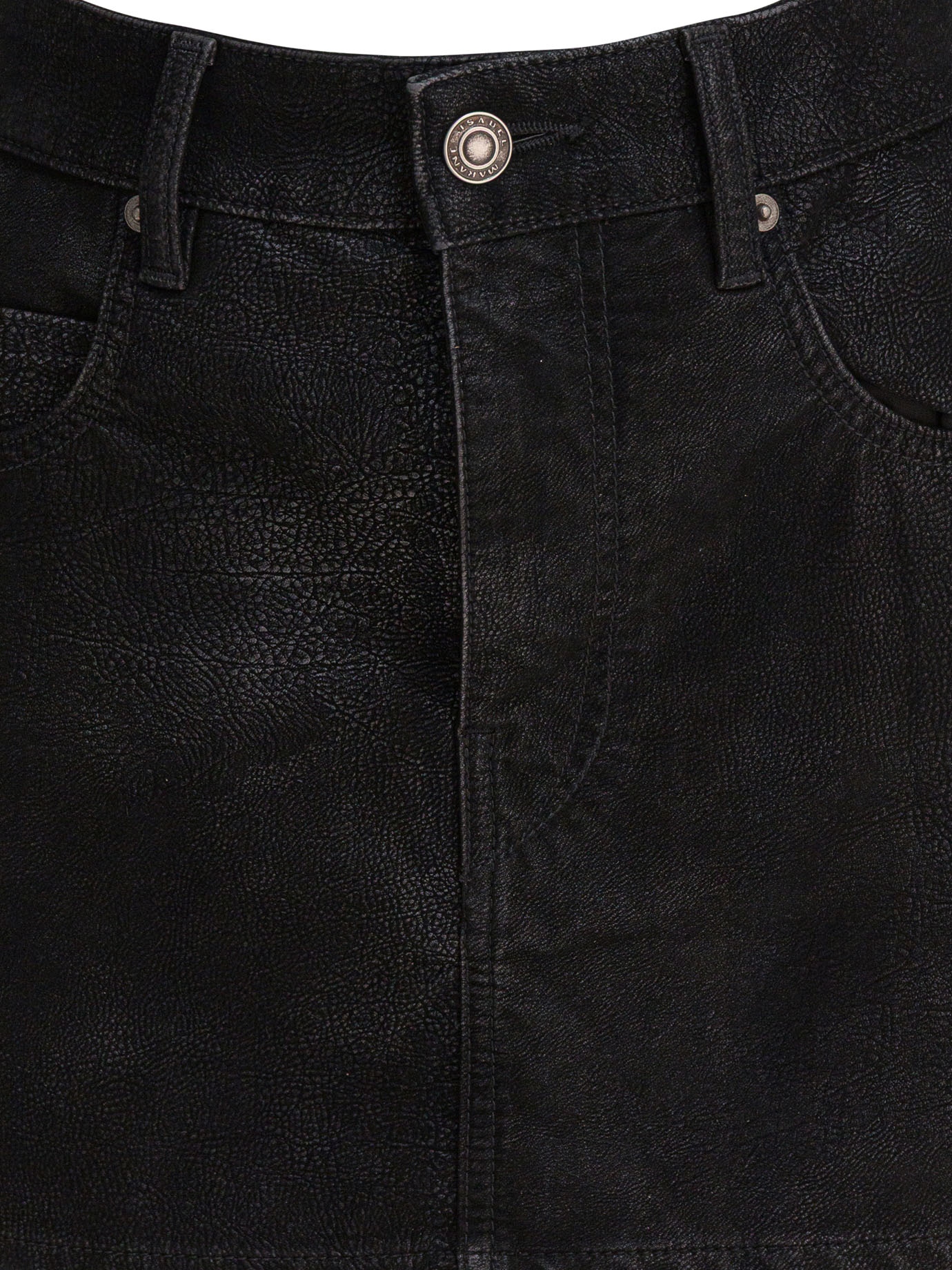 [Marant Etoile] Mini skirt FW25 25AJU0363FAC3B01E01BK