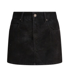 [Marant Etoile] Mini skirt FW25 25AJU0363FAC3B01E01BK