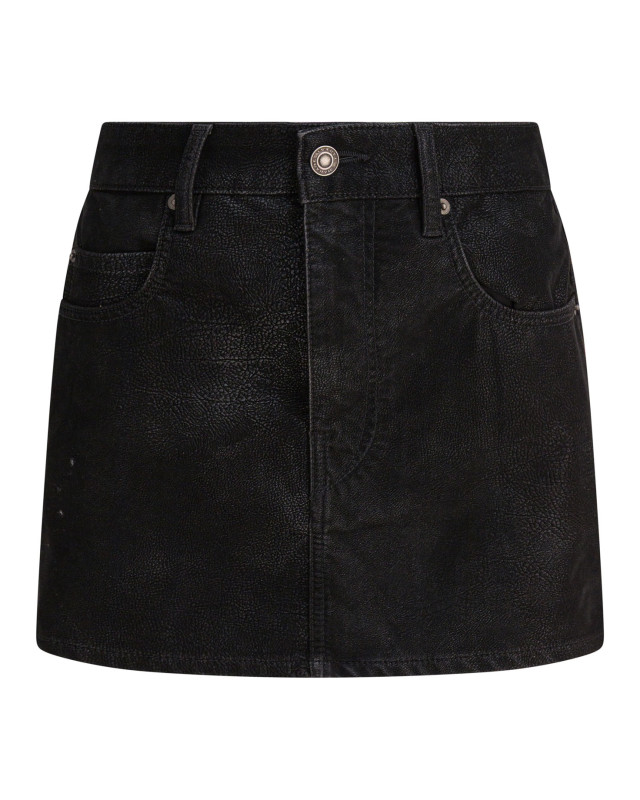 [Marant Etoile] Mini skirt FW25 25AJU0363FAC3B01E01BK