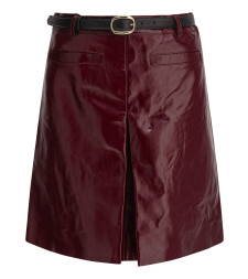 [Self-portrait] Mini skirt FW25 PF25-091SK-BUBURGUNDY