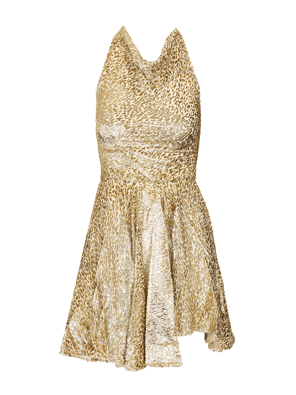 [Self-portrait] Sleeveless dress FW25 PF25-060S-GDGOLD