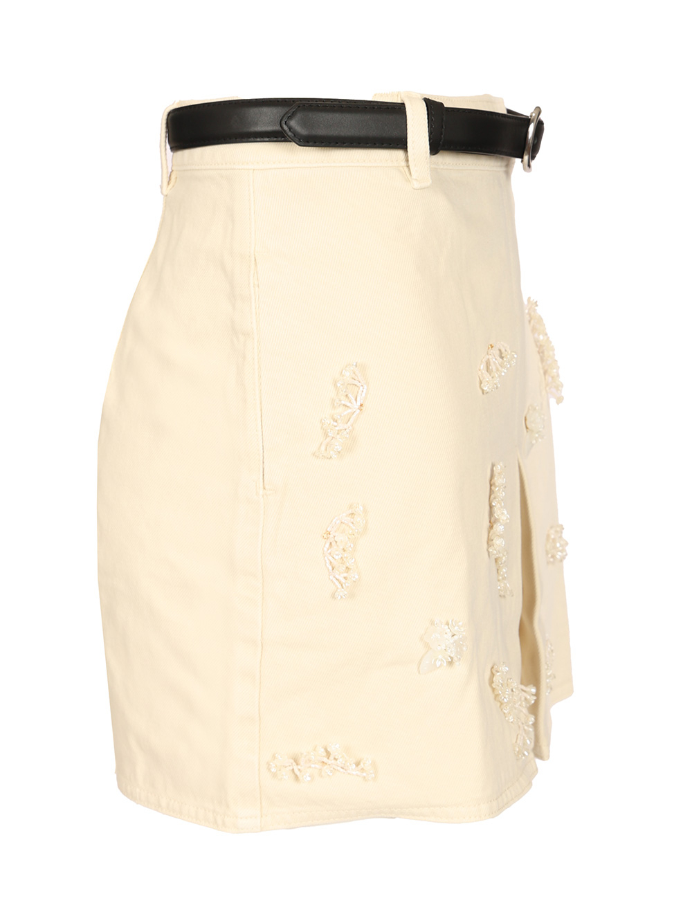 [Self-portrait] Mini skirt FW25 PF25-819SK-CCREAM