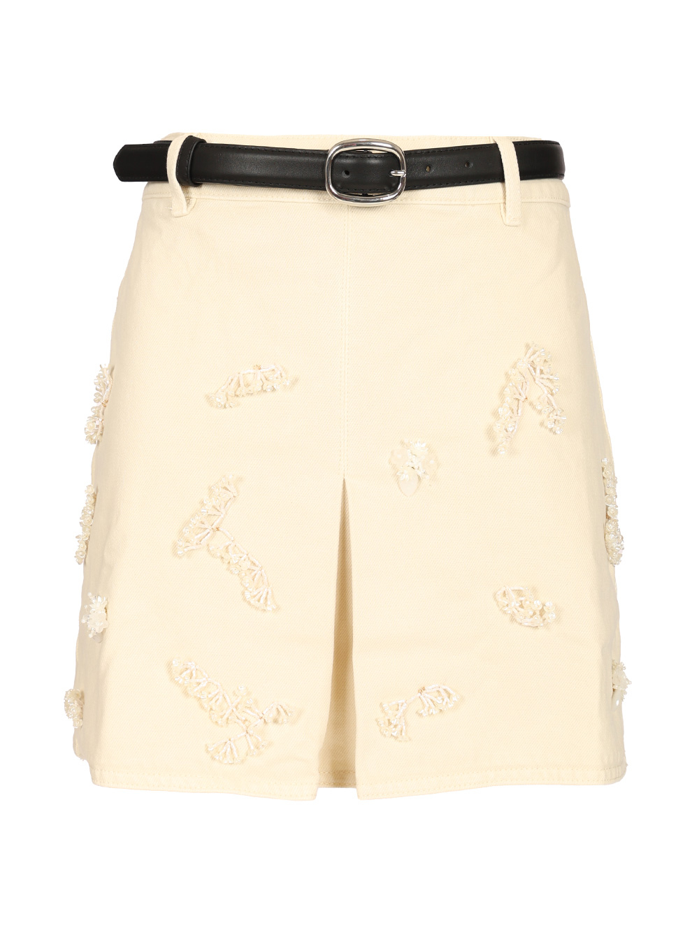 [Self-portrait] Mini skirt FW25 PF25-819SK-CCREAM