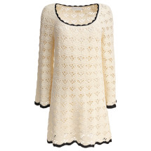 [Zimmermann] Long sleeve dress FW25 3173DSS251CRBL