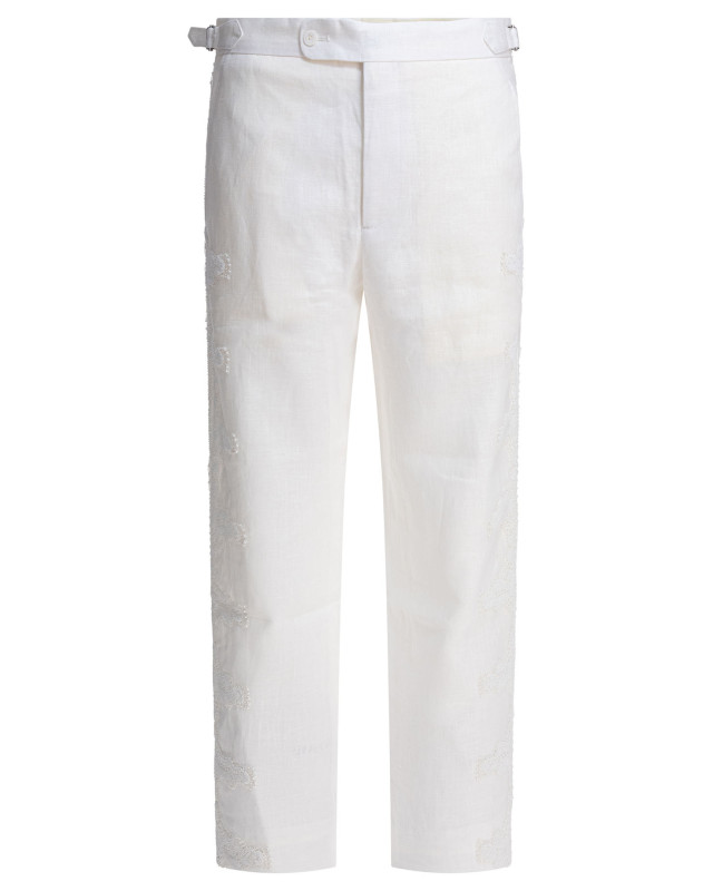 [BODE] Trousers SS25 MRS25BT008WHITE