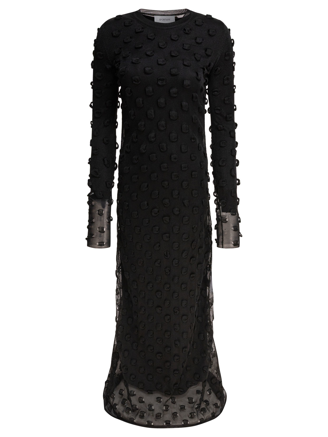 [Max Mara Sportmax] Long sleeve dress SS25 2512391043600AFELIO1234005