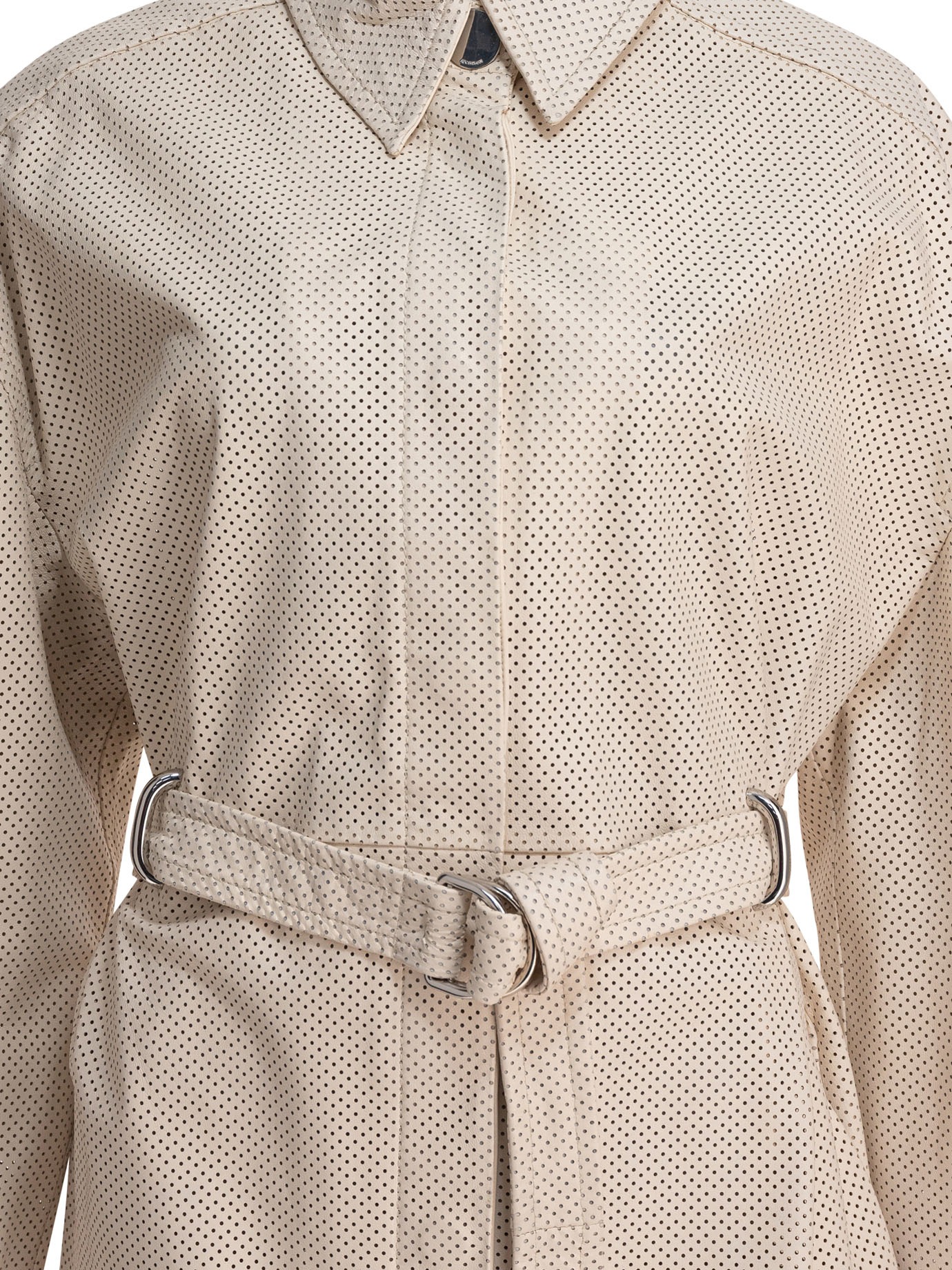 [Max Mara Sportmax] Trench Coat SS25 2512471013600ANTIOPE123001