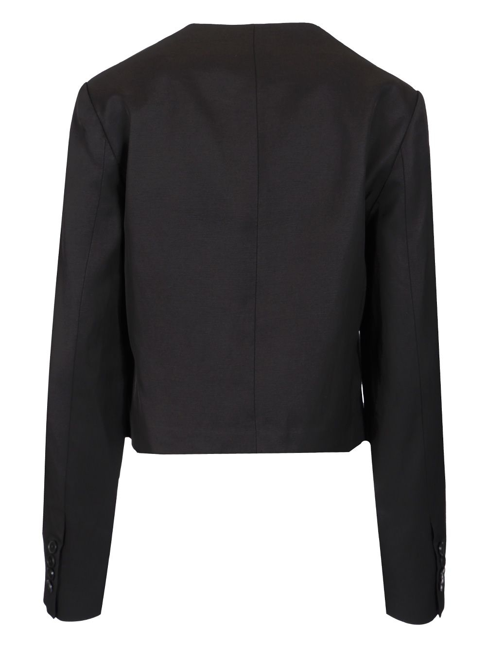 [LOULOU STUDIO] Blazer SS25 MALLIBLACK
