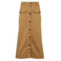 [Saint Laurent] Midi skirt SS25 817344Y04VY2100