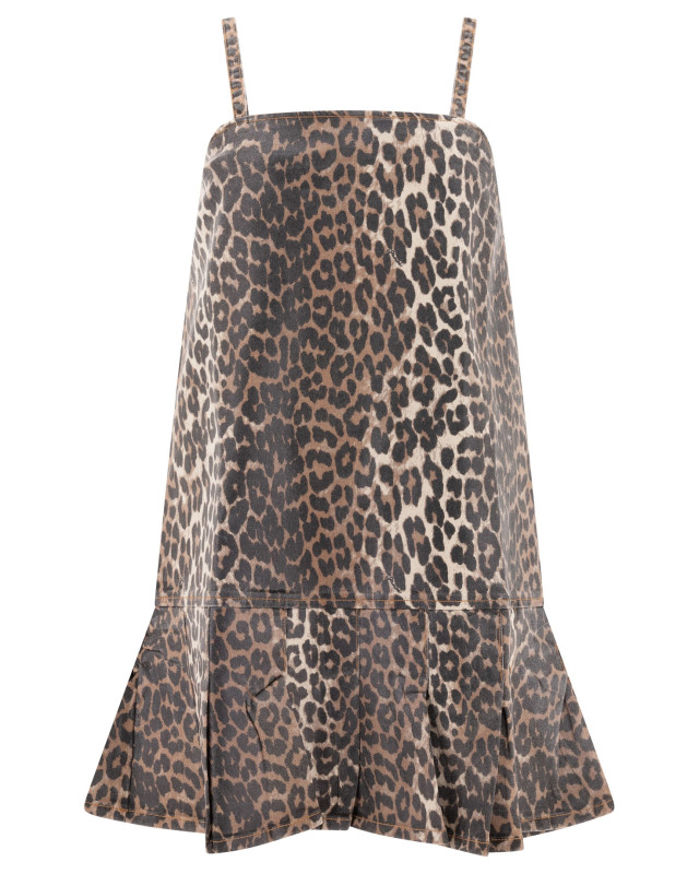 [GANNI] Sleeveless dress SS25 J1661943