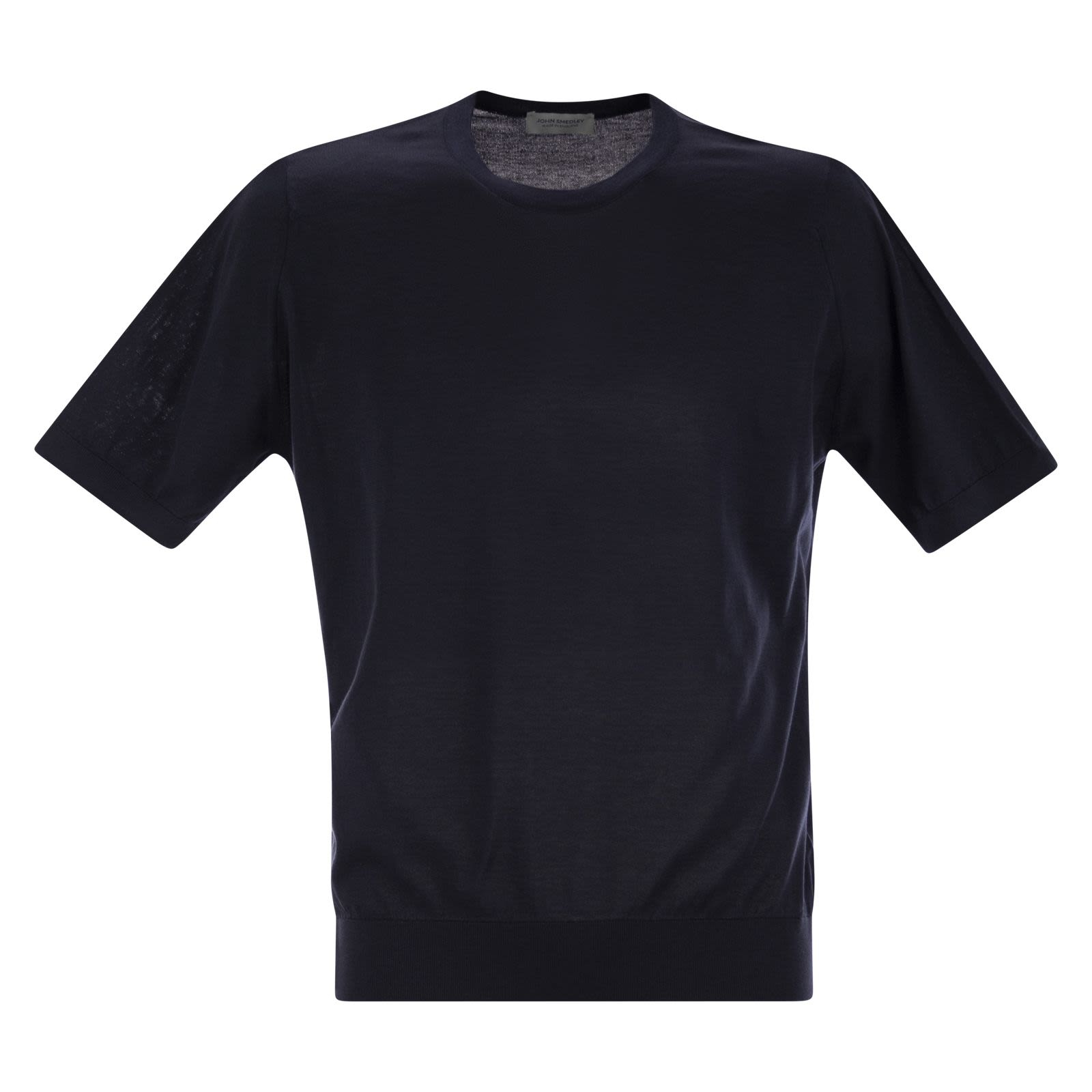 [JOHN SMEDLEY] T-shirts Short Sleeve SS26 KEMPTON NAVY
