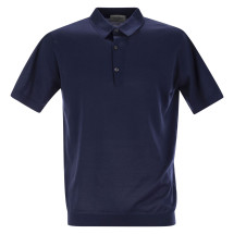 [JOHN SMEDLEY] T-shirts Short Sleeve SS26 ADRIAN FRENCH NAVY