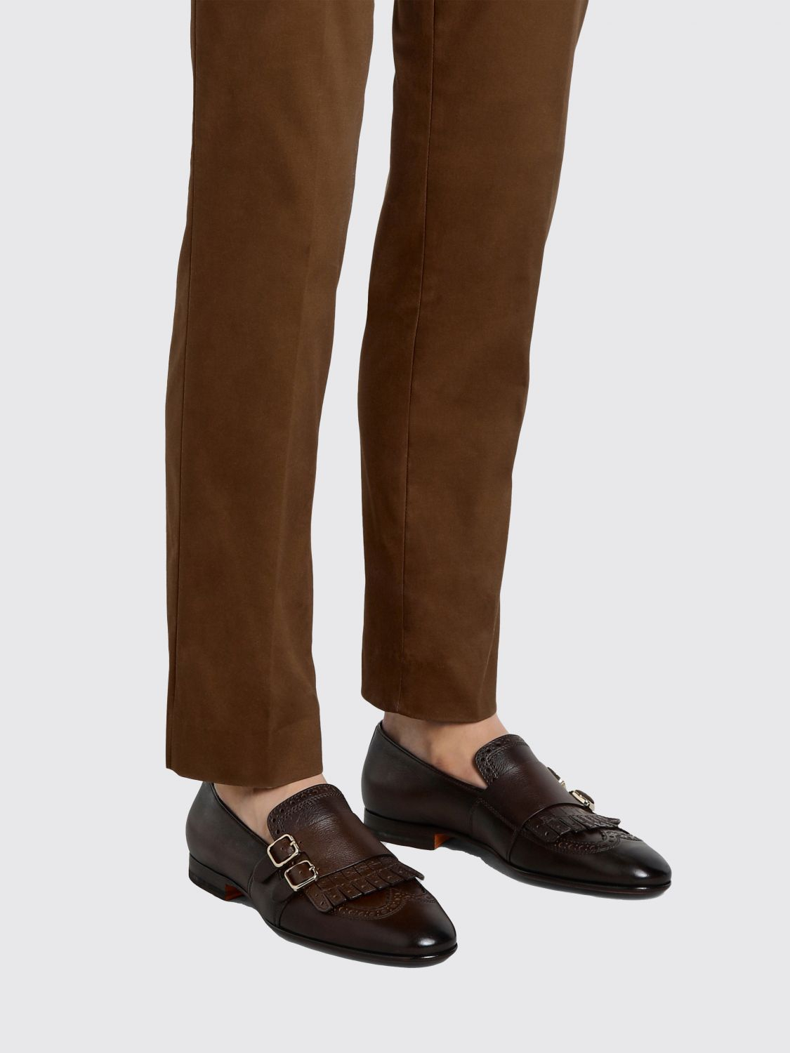 [Santoni] Dress Shoes FW25 MCNC18412LA3SGFR T50