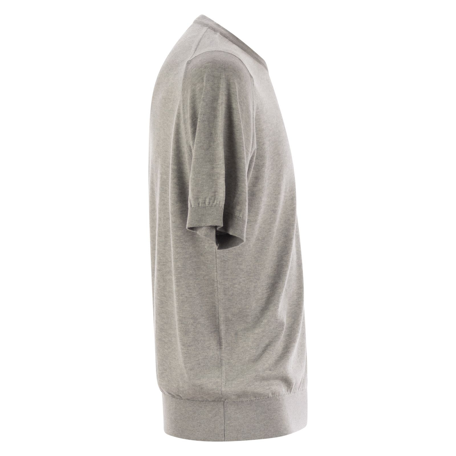 [JOHN SMEDLEY] T-shirts Short Sleeve SS26 KEMPTON SILVER