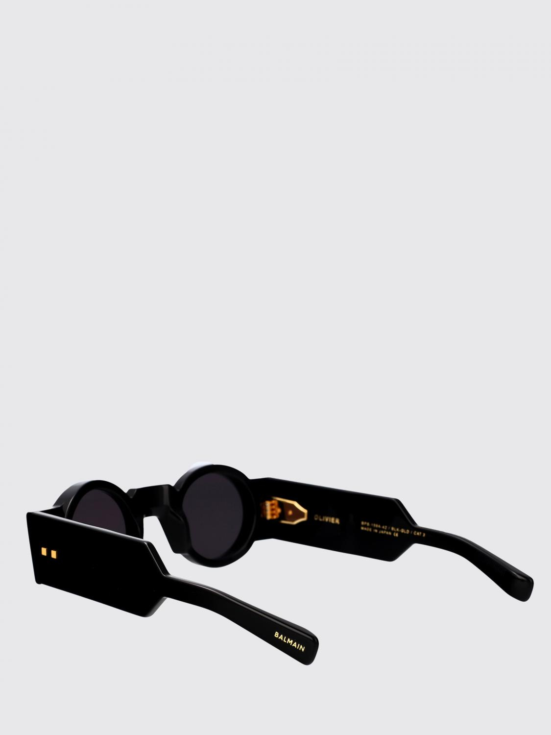 [Balmain] Sunglasses FW25 BPS159A42 BLK-GLD