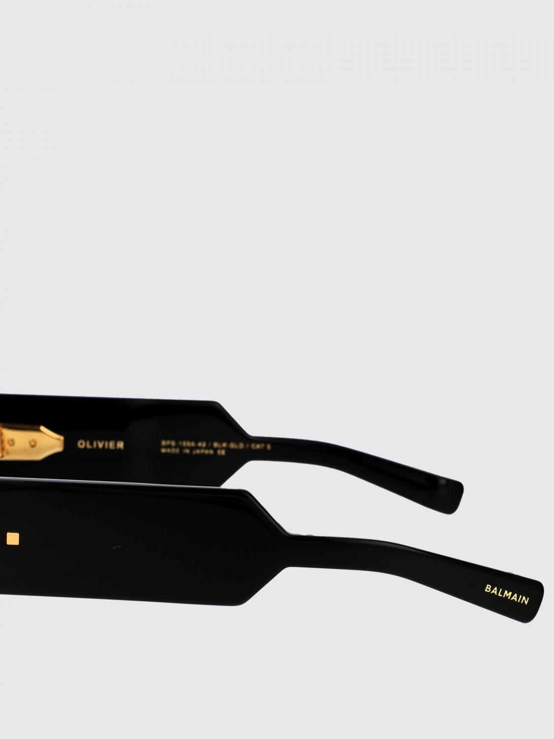 [Balmain] Sunglasses FW25 BPS159A42 BLK-GLD