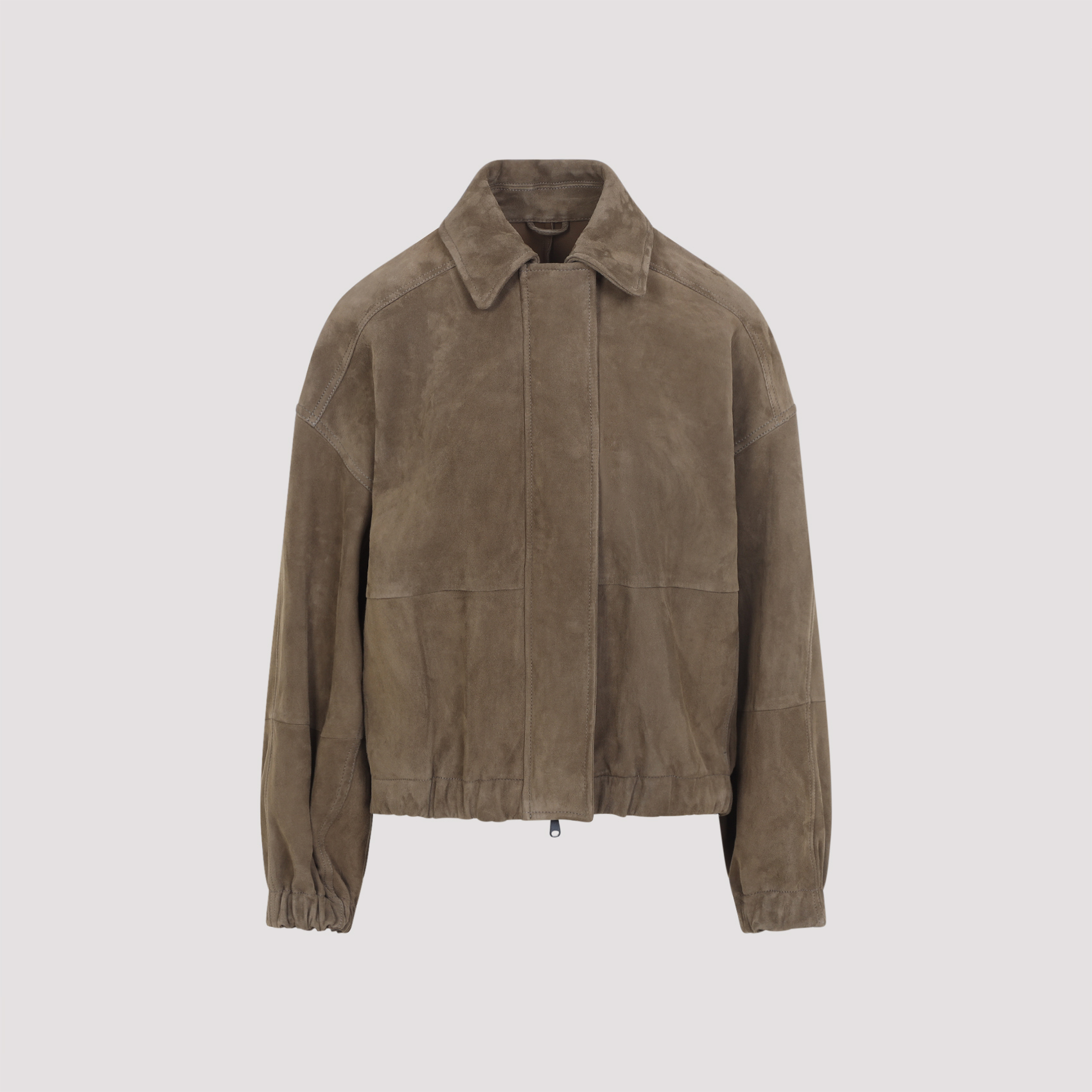 [Brunello Cucinelli] Leather Jacket FW26 MPCAI7594P