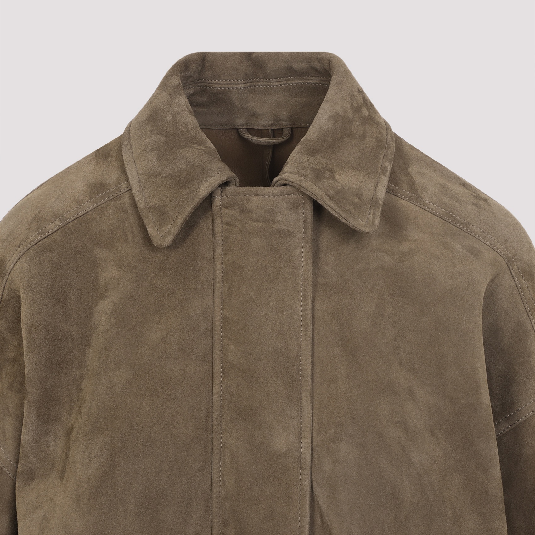 [Brunello Cucinelli] Leather Jacket FW26 MPCAI7594P
