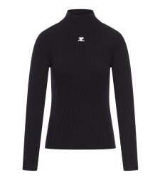 [Courreges] Knitwear SS26 PERMPU022FI00019999 BLACK