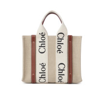 [Chloe] Tote bag SS26 CHC22AS397I2690U WHITE BROWN 1