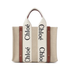 [Chloe] Tote bag SS26 CHC22AS397I2690U WHITE BROWN 1