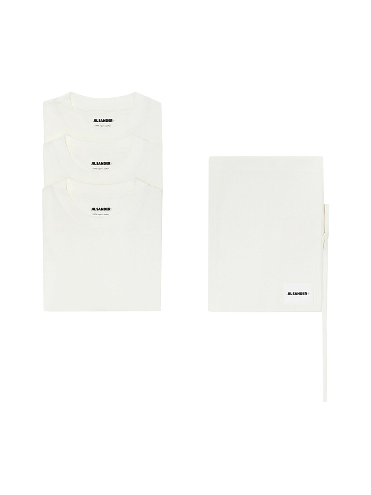 [Jil Sander] T-shirts Short Sleeve SS26 J47GC0001J45048100 WHITE