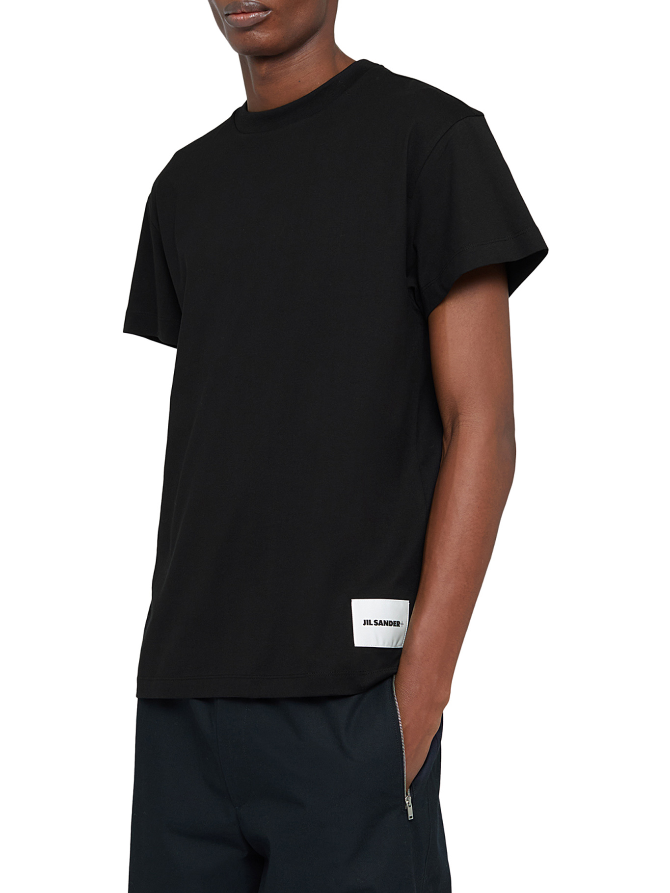 [Jil Sander] T-shirts Short Sleeve SS26 J47GC0001J45048001 BLACK