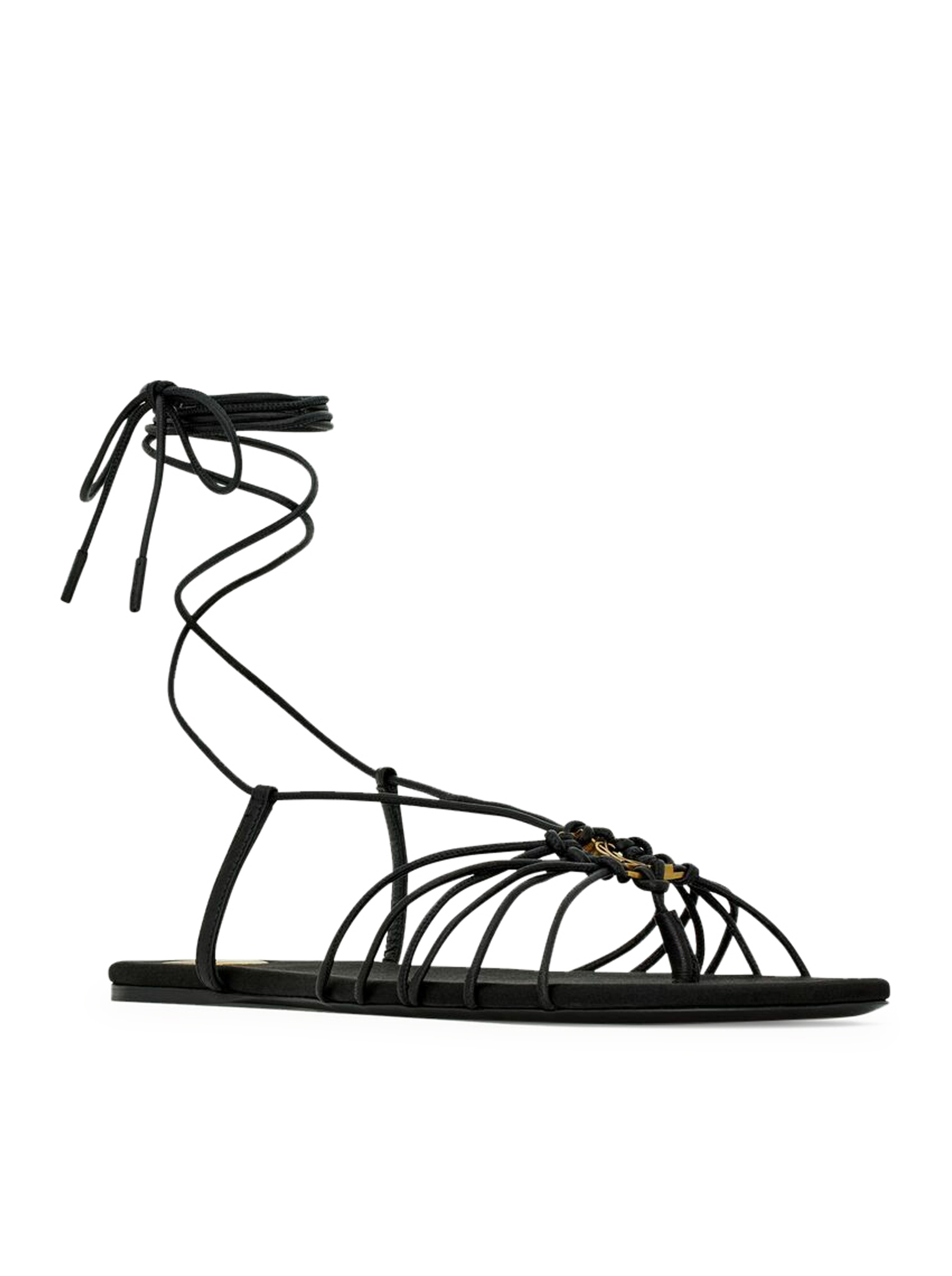 [Saint Laurent] Sandals SS26 820656AAEOF1000 BLACK