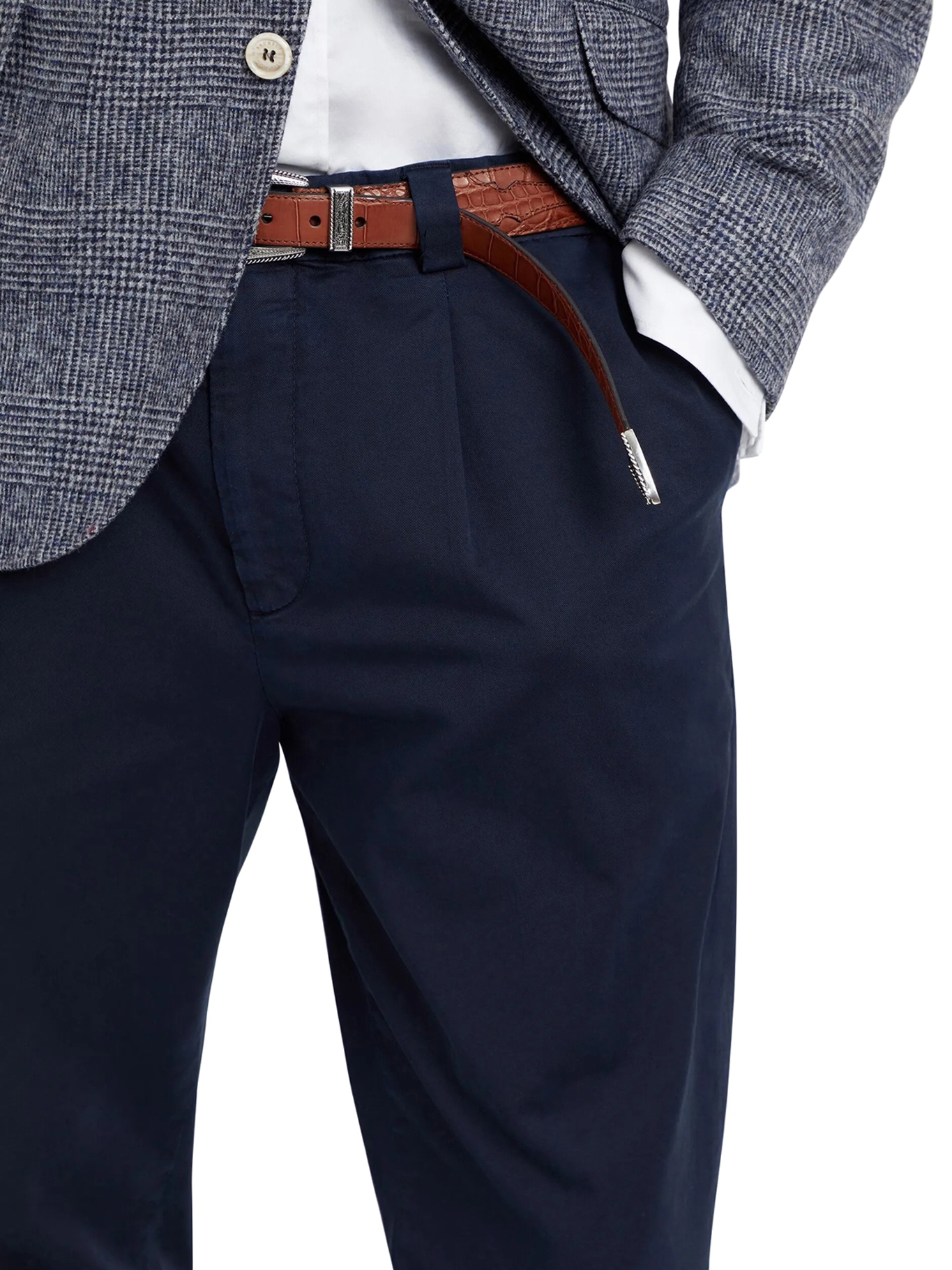 [Brunello Cucinelli] Trousers SS26 M289LE1450C2517 NAVY