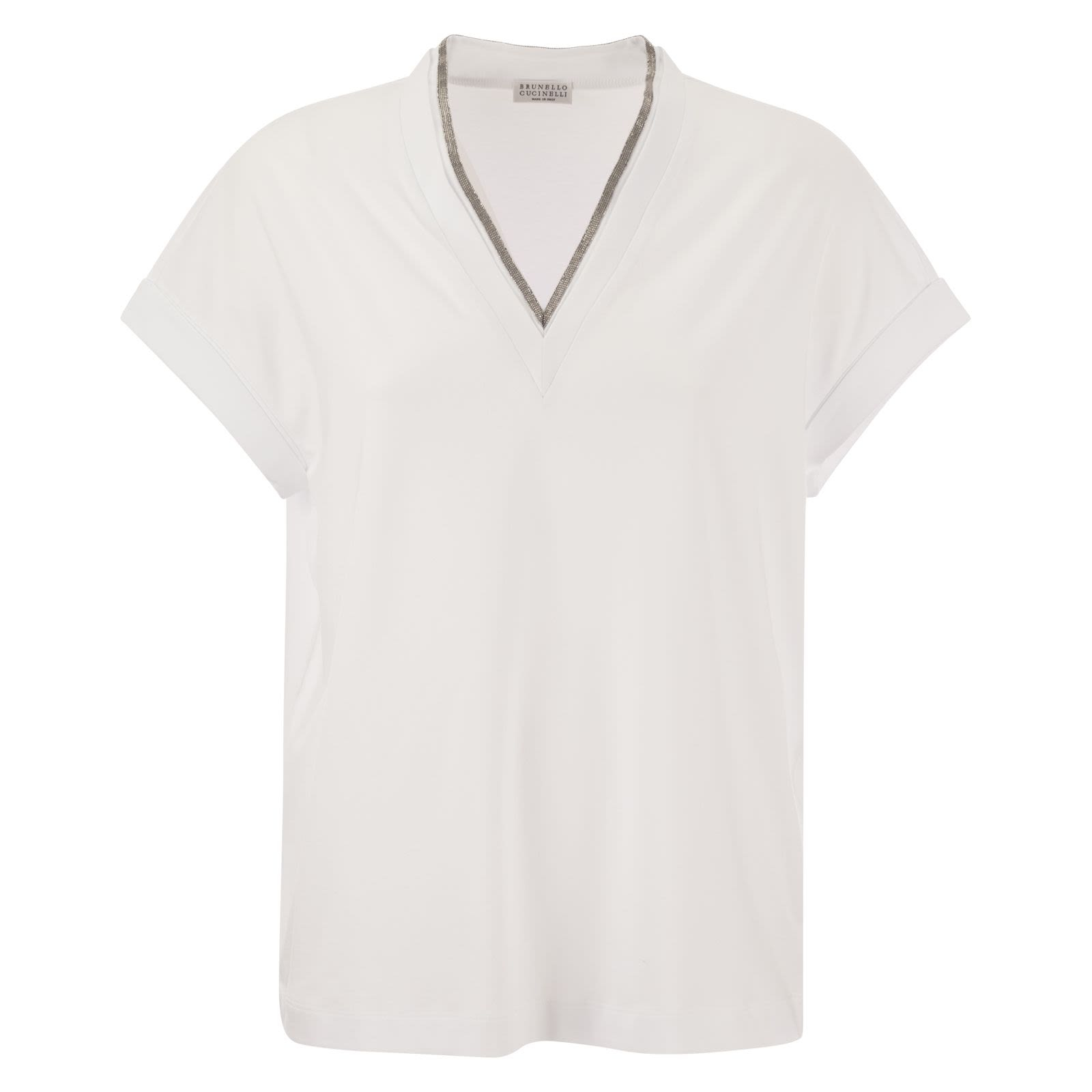 [Brunello Cucinelli] T-shirts Short Sleeve CO M0T18BD222 C159