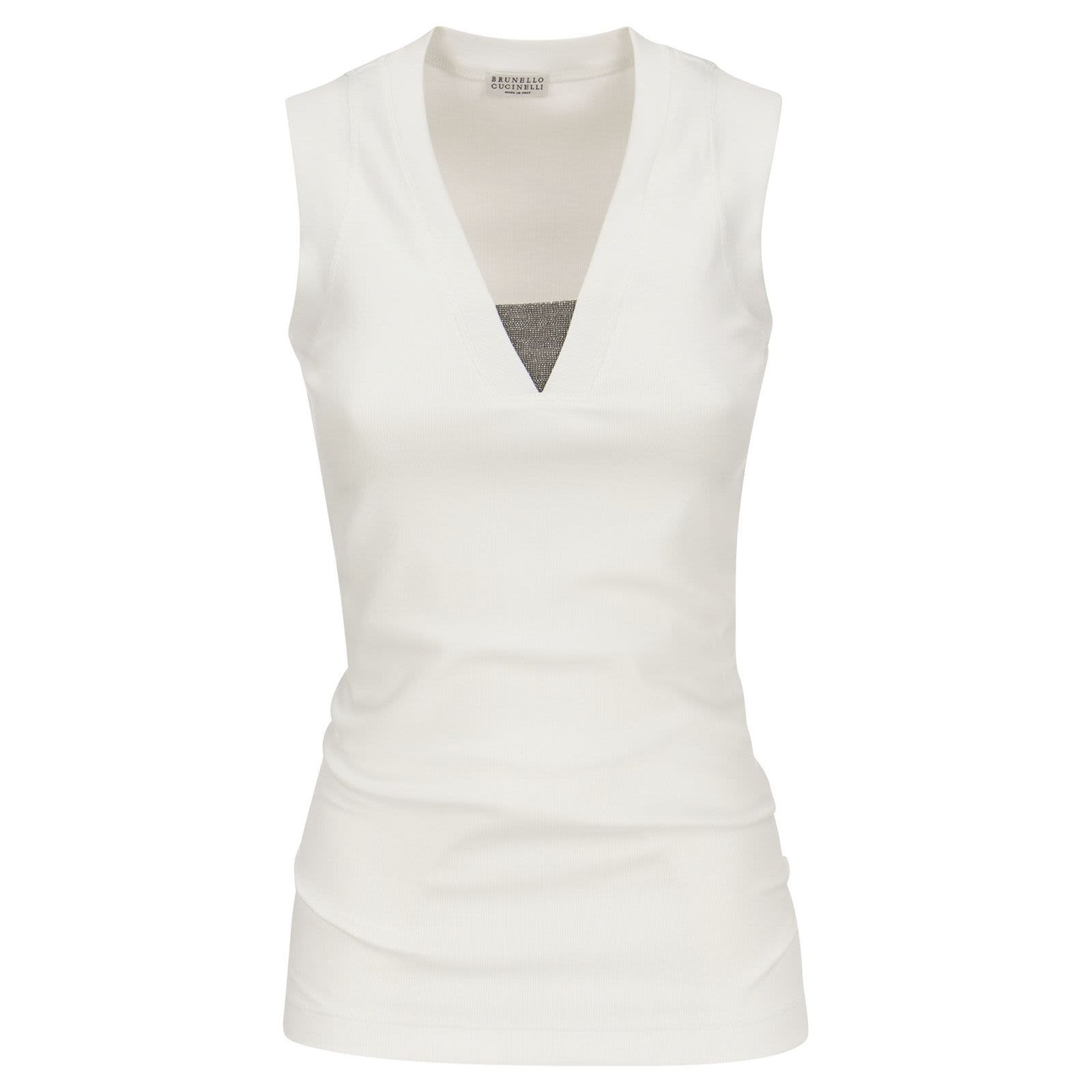 [Brunello Cucinelli] Tank top CO M0TC8EL672 C159
