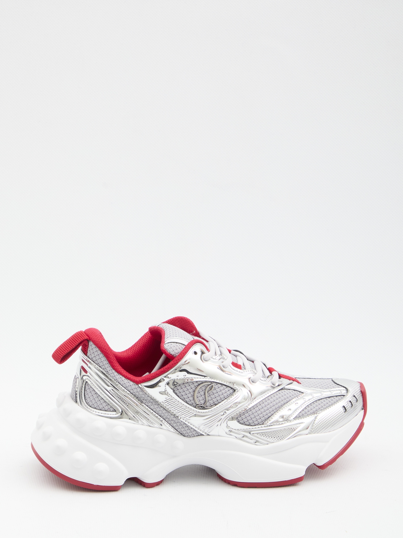 [Christian Louboutin] Sneakers SS26 1260214_SV20_GREY/WHITE