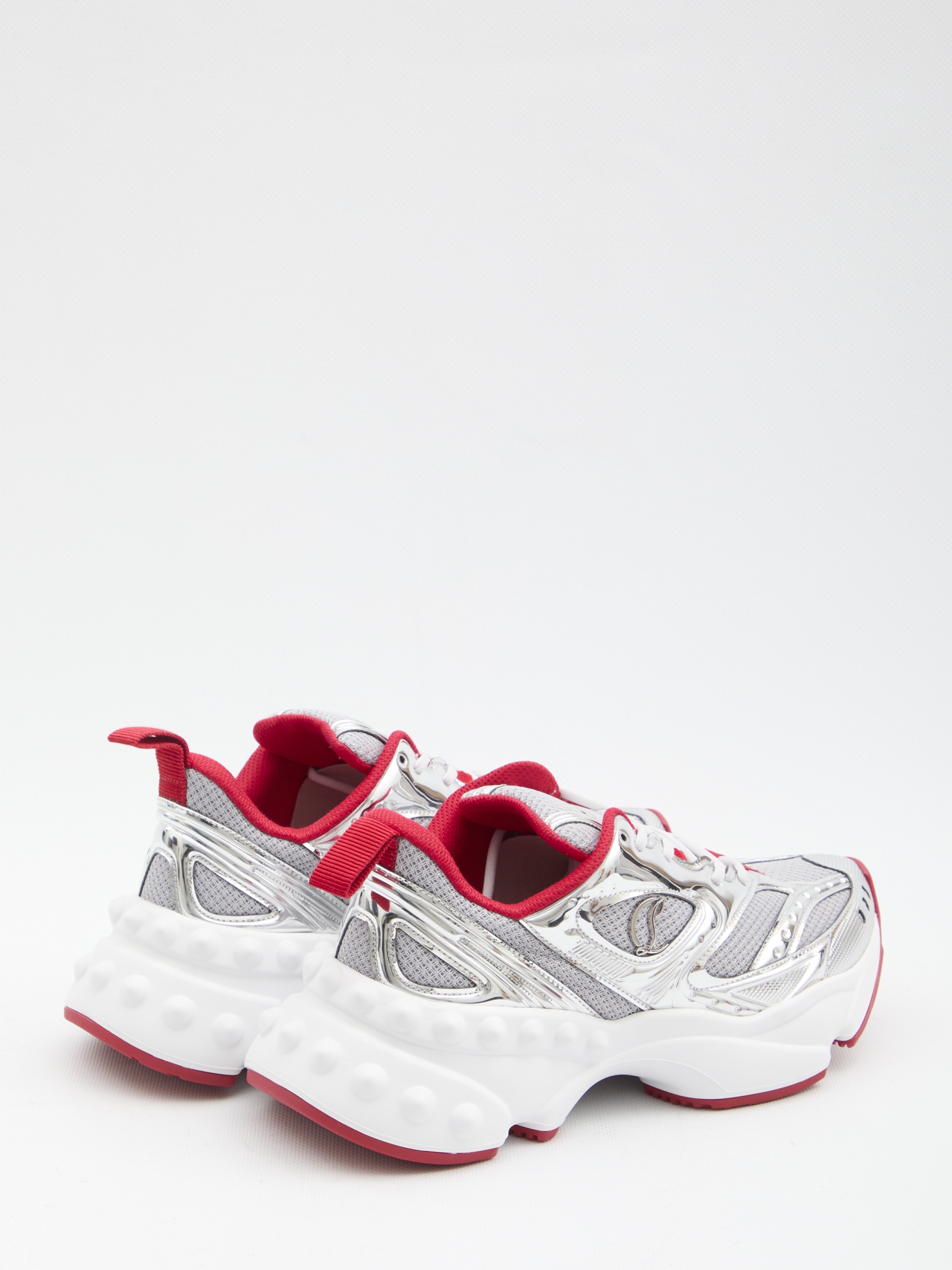 [Christian Louboutin] Sneakers SS26 1260214_SV20_GREY/WHITE