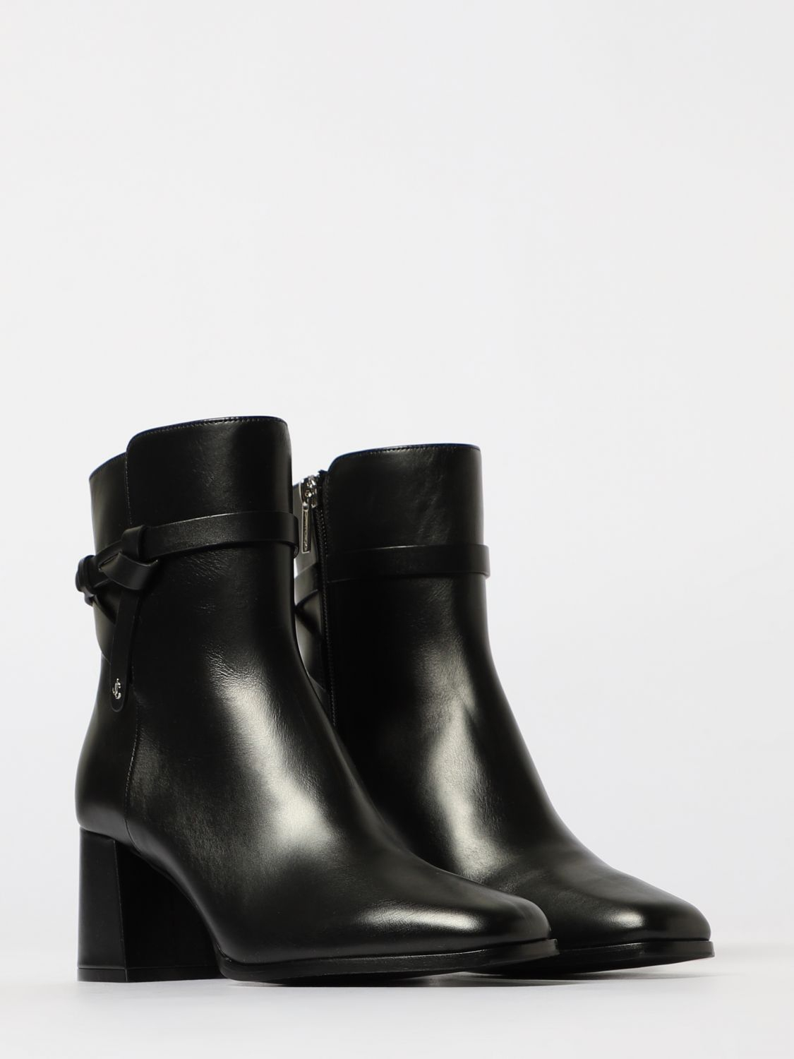 [Jimmy Choo] Ankle Boots FW25 LAWTONAB65CLF BLACK