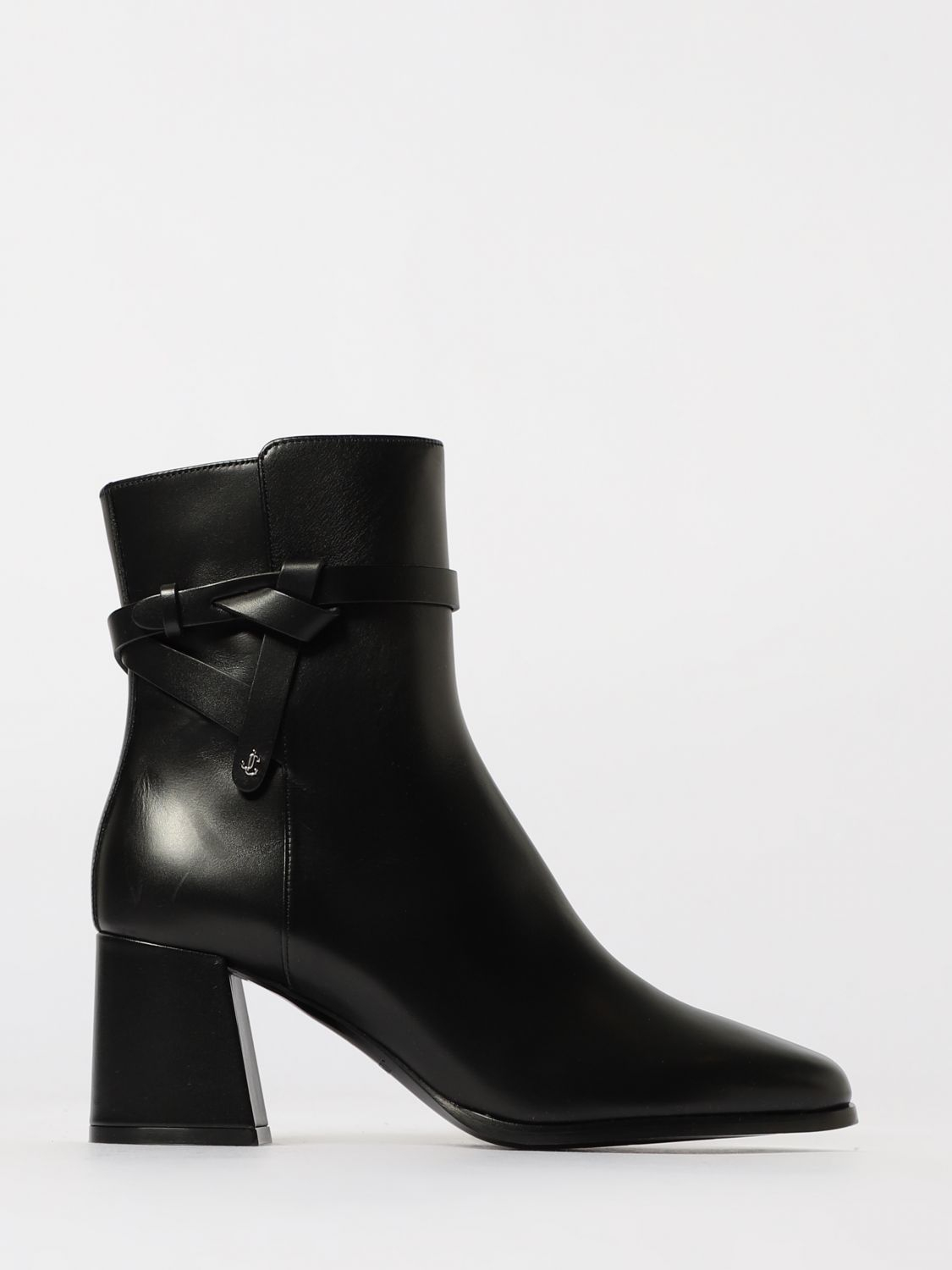 [Jimmy Choo] Ankle Boots FW25 LAWTONAB65CLF BLACK