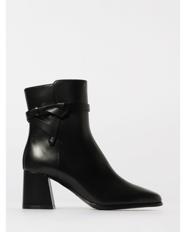 [Jimmy Choo] Ankle Boots FW25 LAWTONAB65CLF BLACK