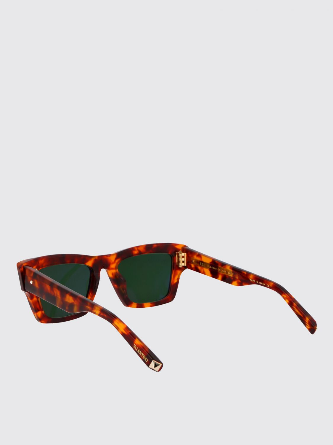 [Valentino Garavani] Sunglasses FW25 VLS-106C-53 Honey Tortoise w/Dark Green