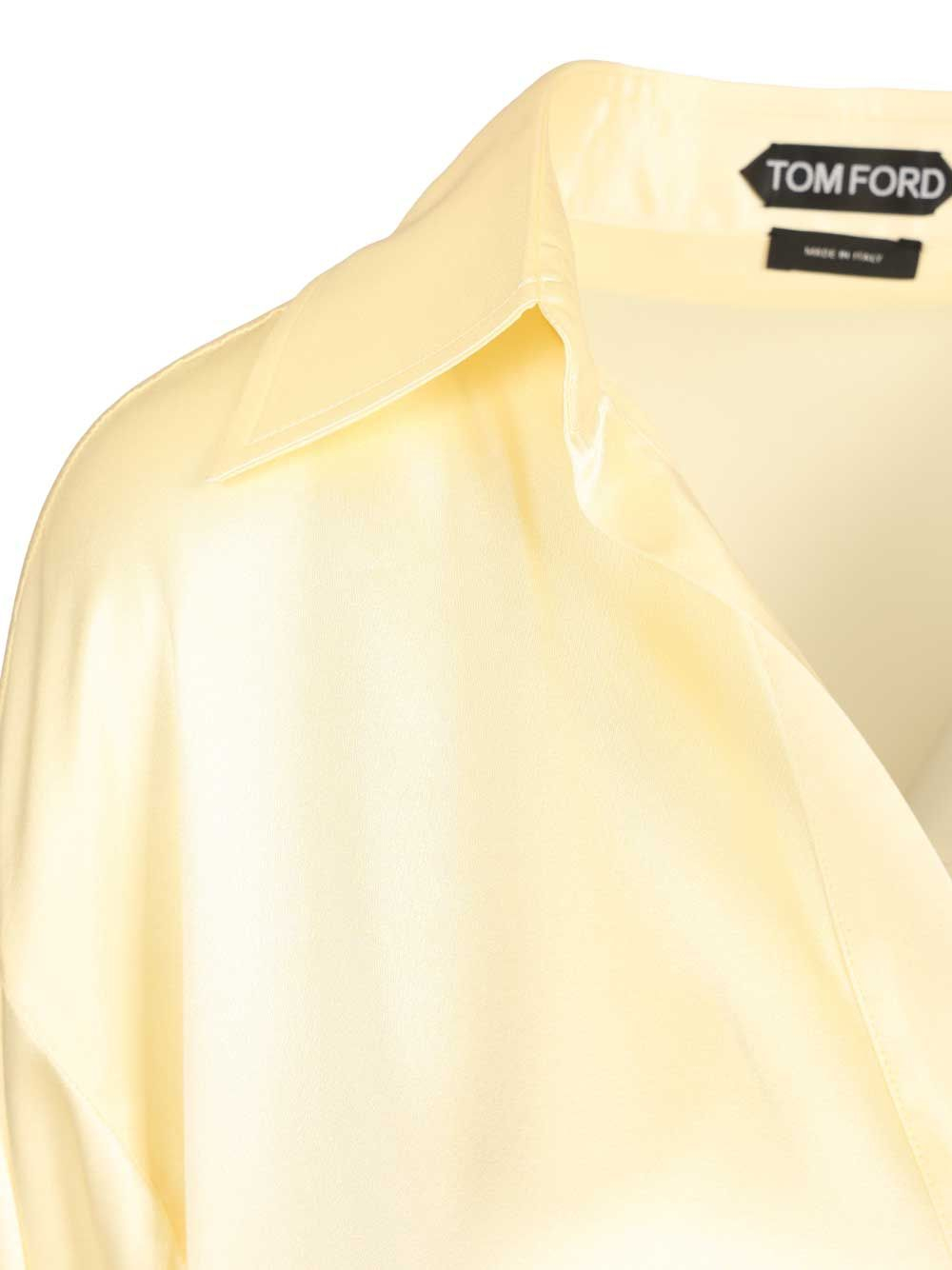 [Tom Ford] Shirts Long Sleeve SS26 TS2144-FAX881YCM
