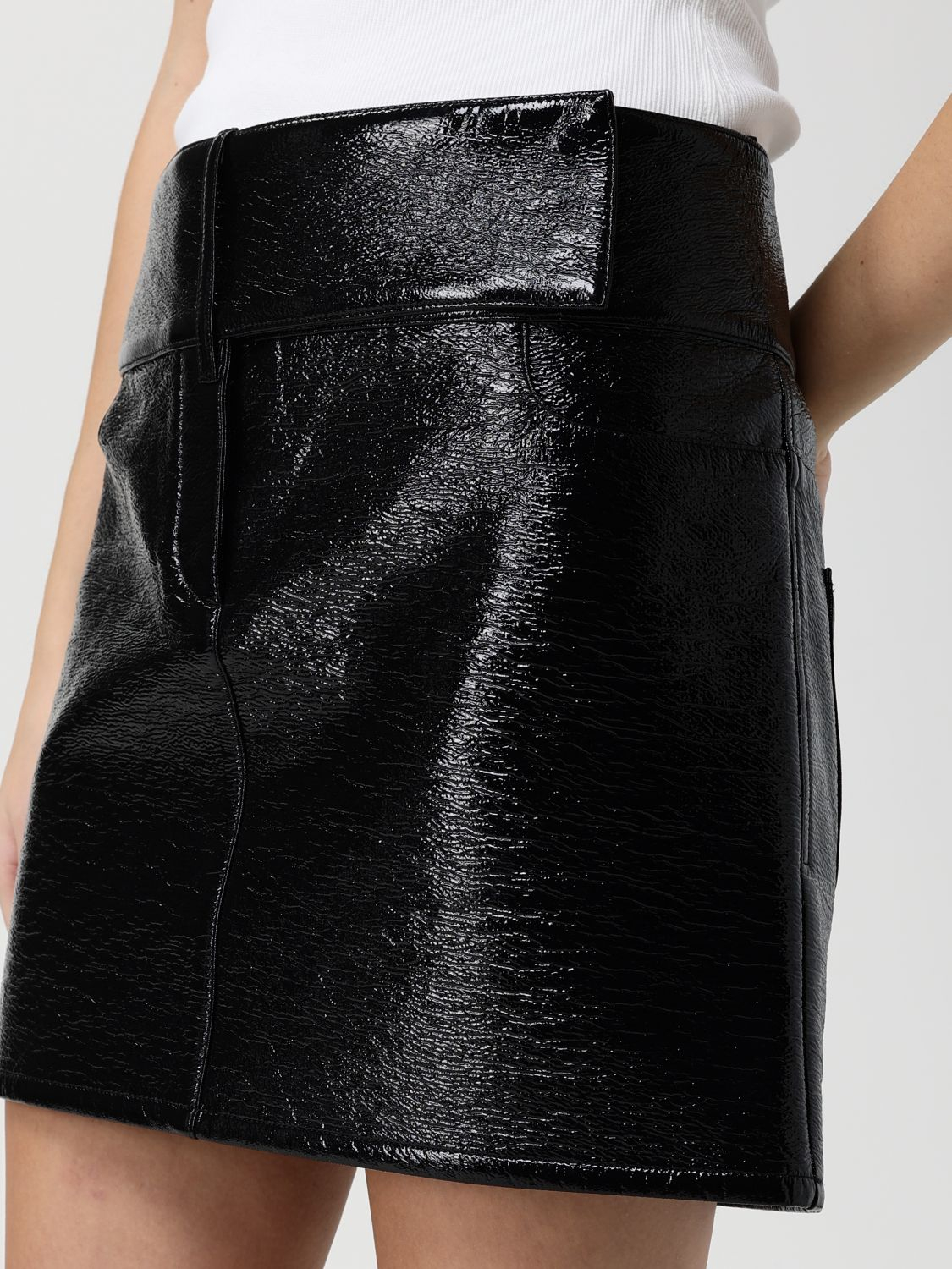 [Courreges] Mini skirt FW25 125CJU218VY0014 9999
