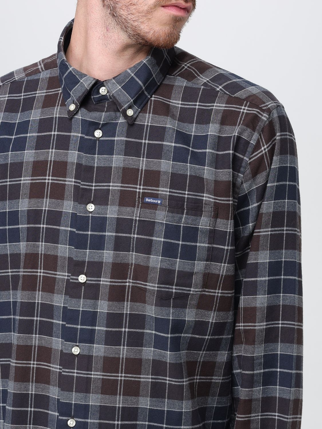 [Barbour] Shirts Long Sleeve FW25 MSH4991 TN38