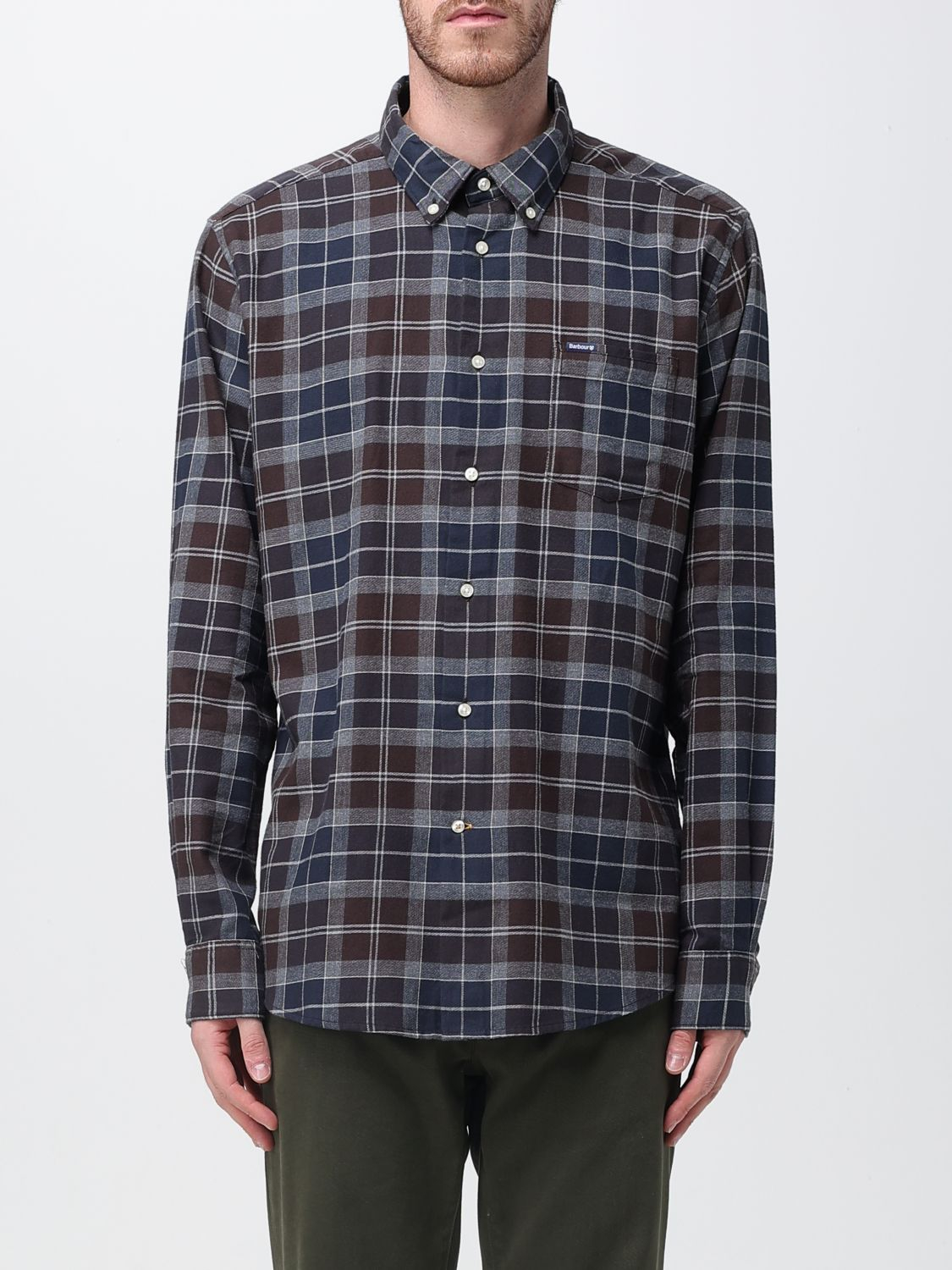 [Barbour] Shirts Long Sleeve FW25 MSH4991 TN38