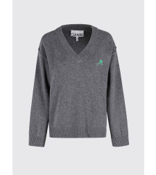 [GANNI] Knitwear FW25 K2589 220