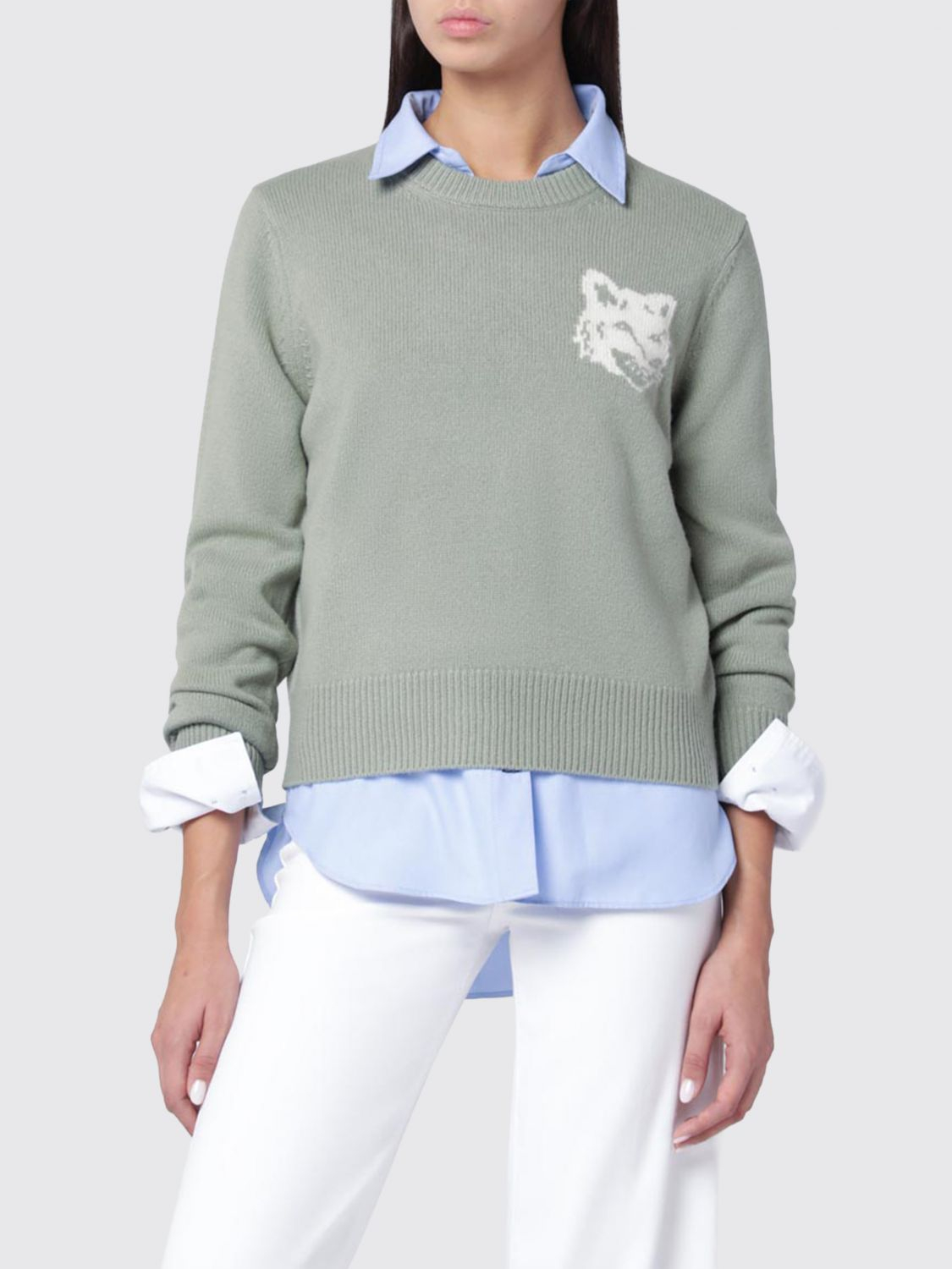 [MAISON KITSUNE] Knitwear FW25 NW00808KM0329 0396