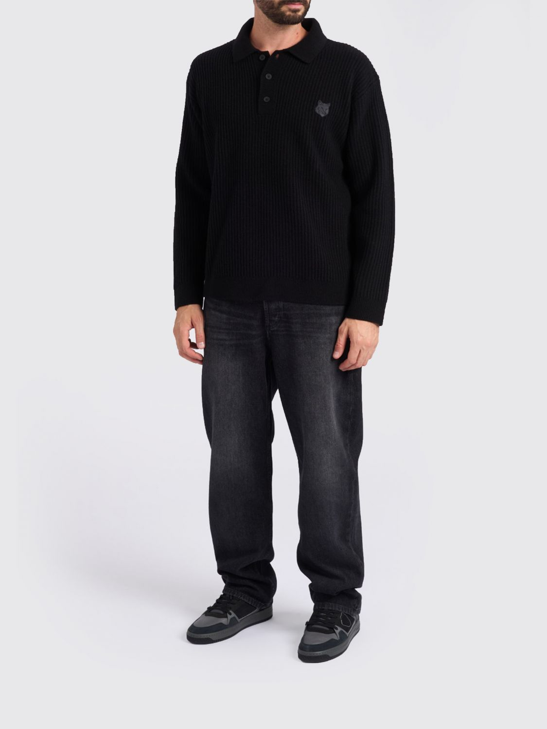 [MAISON KITSUNE] T-shirts Long Sleeve FW25 PM00213KT1149 P199