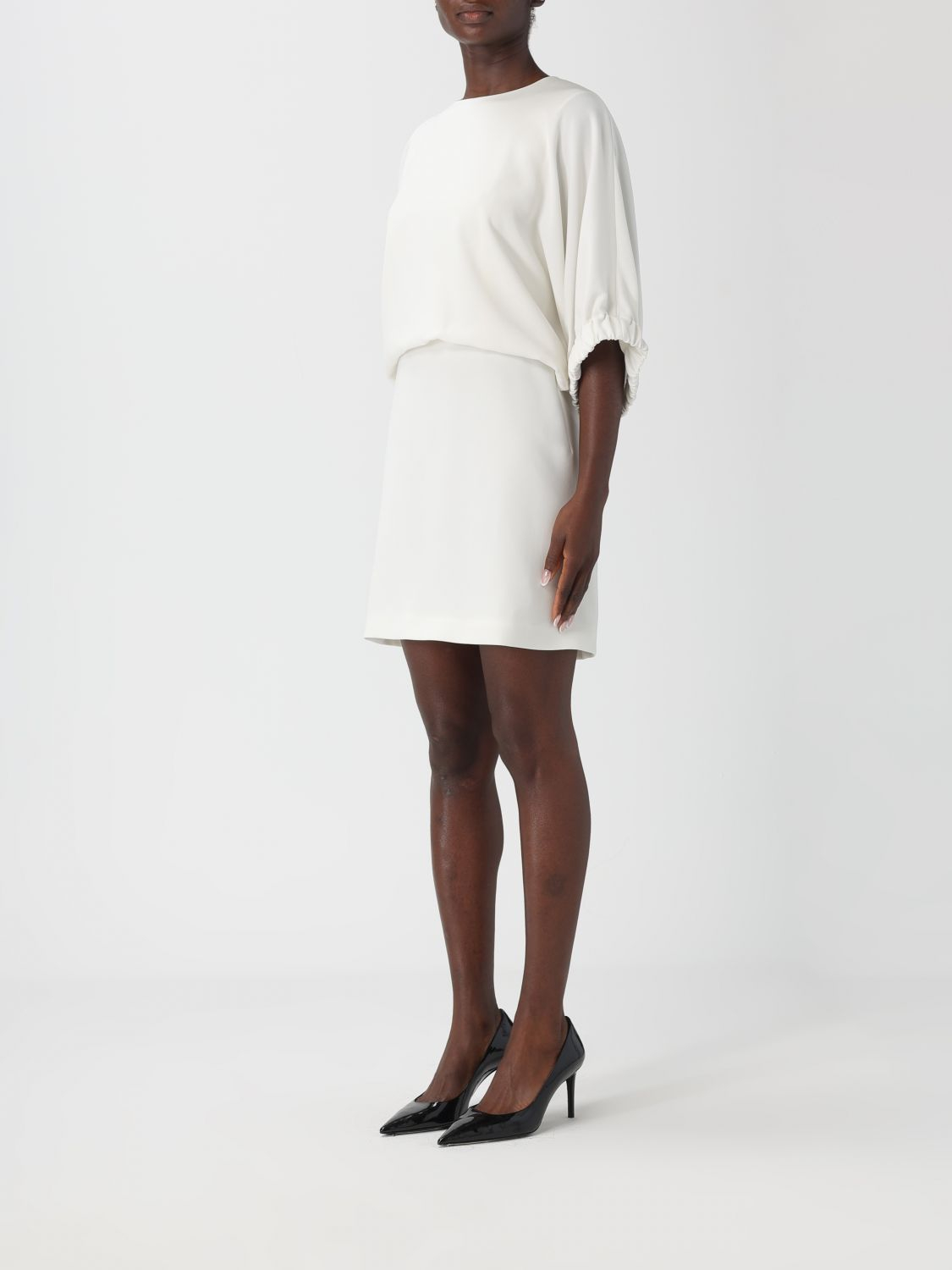 [MAX MARA PIANOFORTE] Short sleeve dress FW25 2521226047600 012