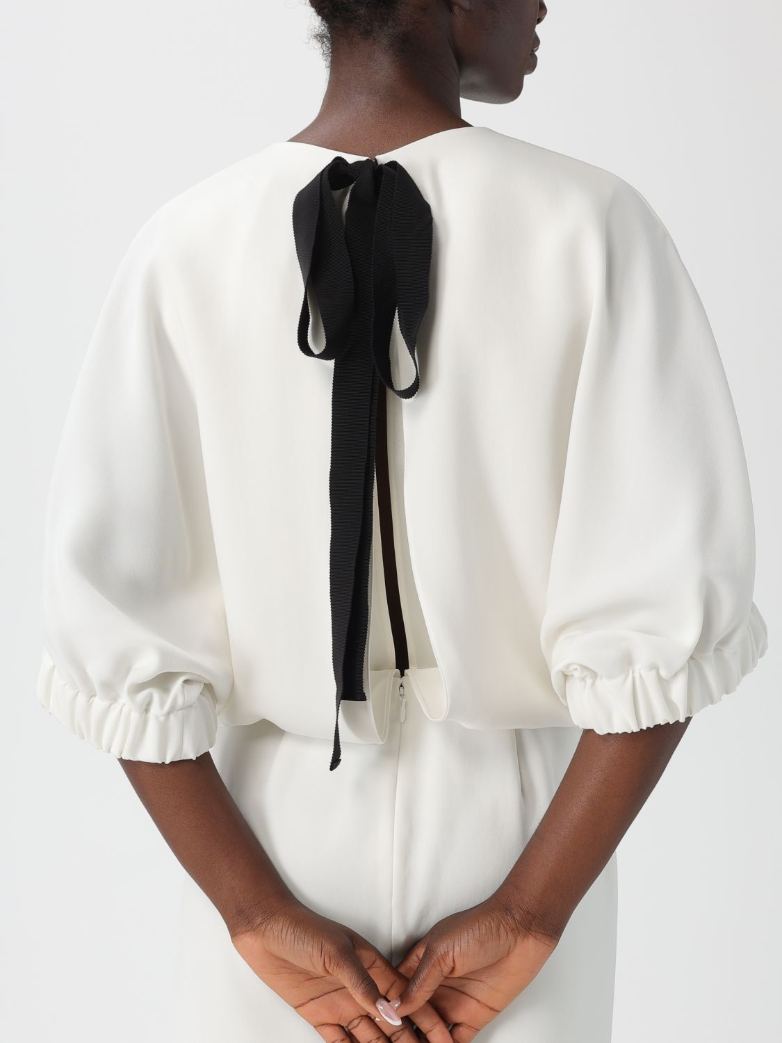 [MAX MARA PIANOFORTE] Short sleeve dress FW25 2521226047600 012